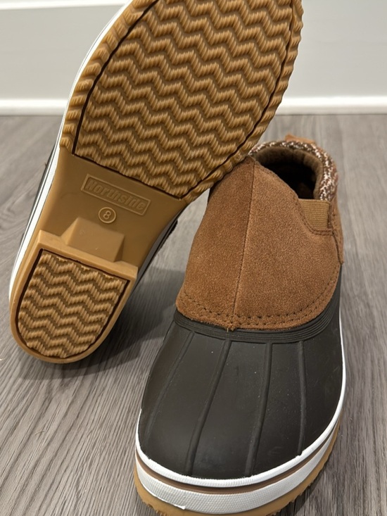Northside Shoes - Northside Brown and Black Waterproof Slip-On Winter Boots new no box